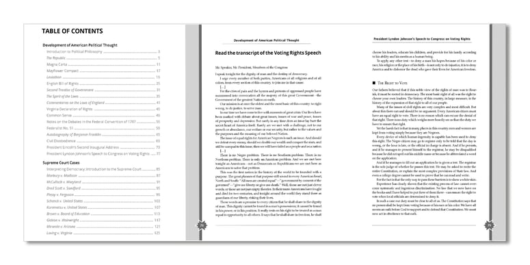 Grade 9-12 Spread Interpreting Democracy_125 TOC