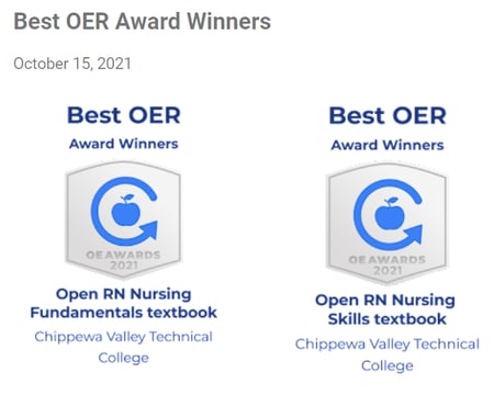 OE Awards Best OER