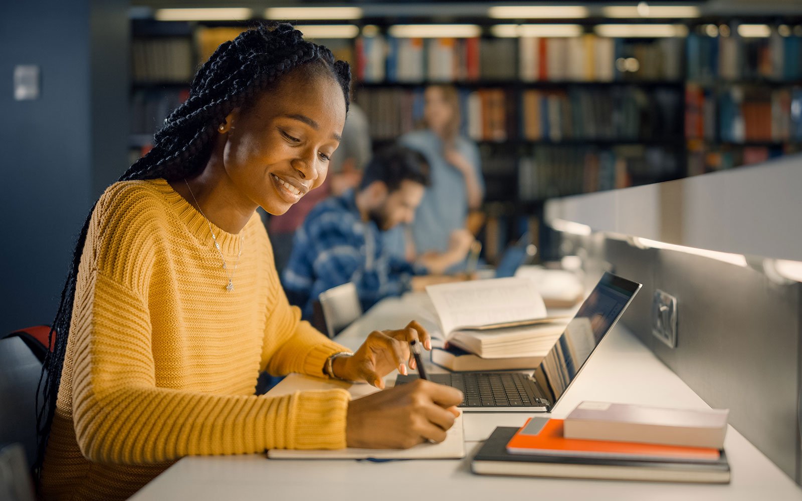 student-laptop-library-custom-books