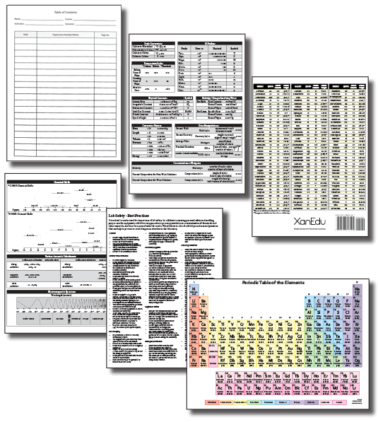Student Lab Notebook: 100 Carbon-less Duplicate Sets