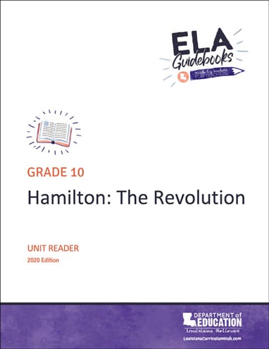 ELA Guidebook Hamilton cover