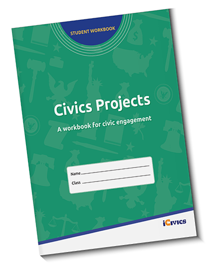 iCivics Students Edition Workbook cover